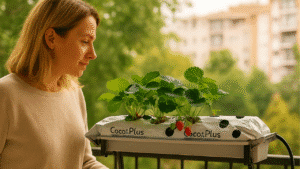 topraksız tarımla evde çilek üretim