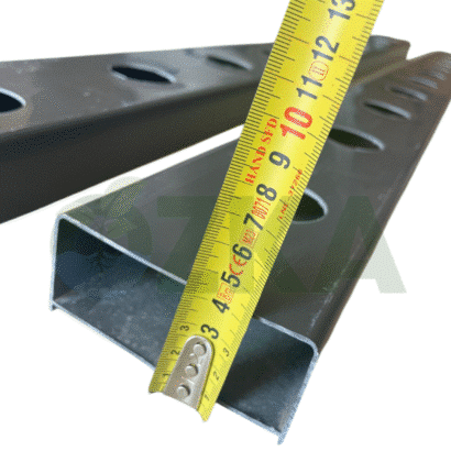 1.5 metre uzunluğunda NFT kanal, topraksız tarım için PVC sistem