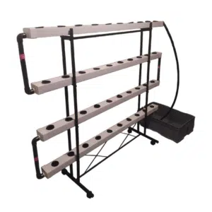 Topraksız tarım hobi seti 40 gözlü hidroponik nft set