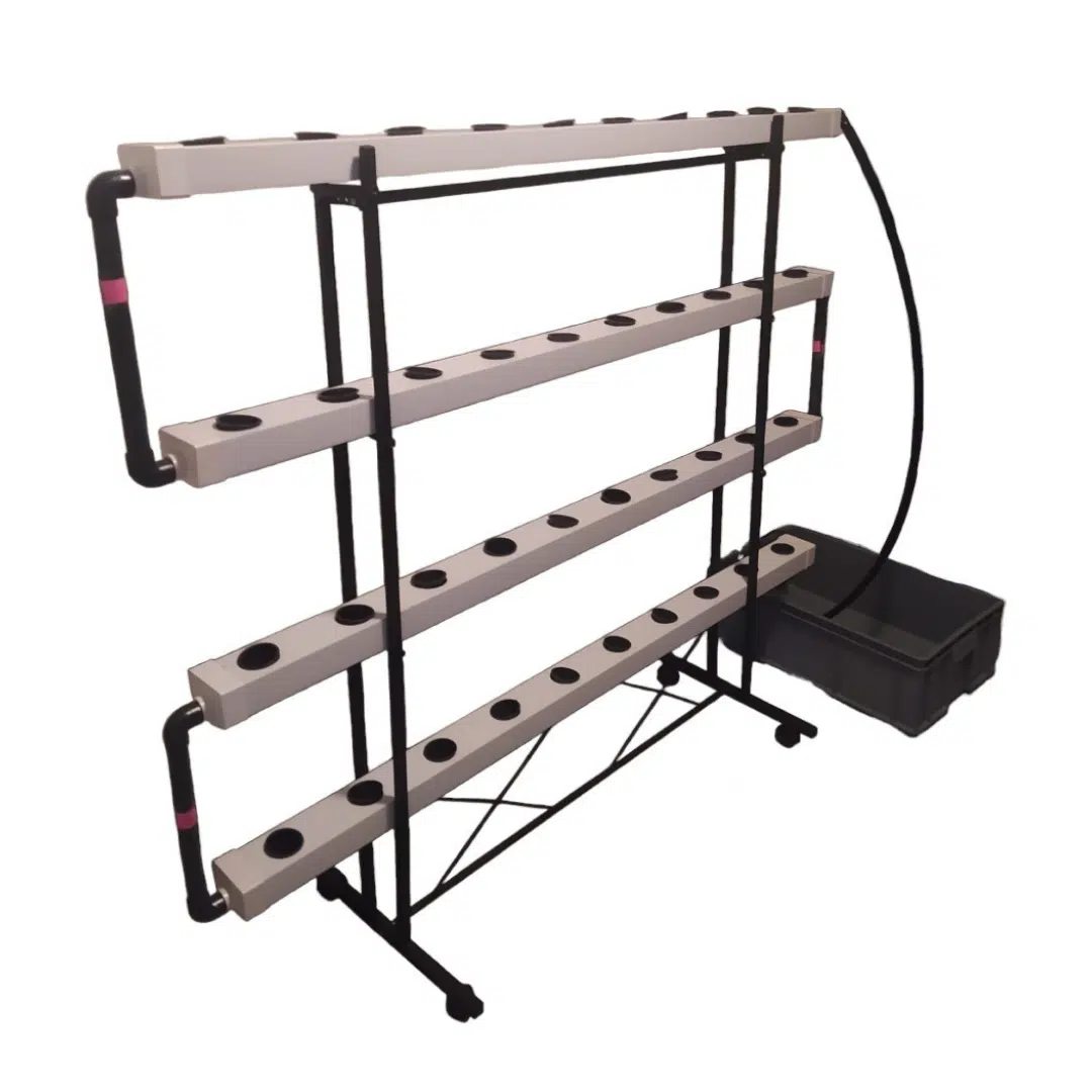 NFT Topraksız Tarım Hobi Seti – 40 Gözlü Full Paket 1 Topraksız tarım hobi seti 40 gözlü hidroponik nft set