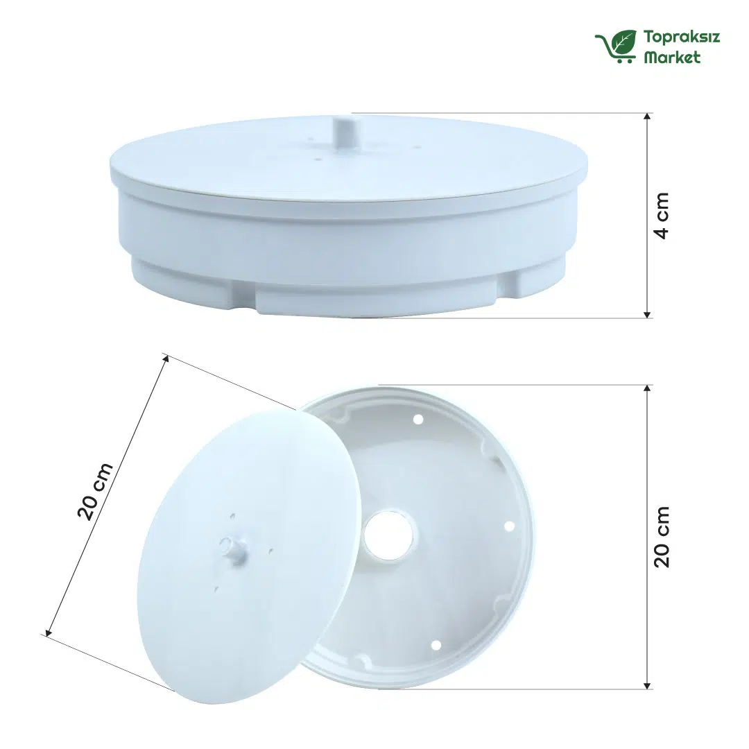 HİDROPONİK DİKEY KULE MODÜL SETİ (8 Adet + Üst Kapak) 2 HİDROPONİK DİKEY KULE MODÜL SETİ (8 Adet + Üst Kapak)