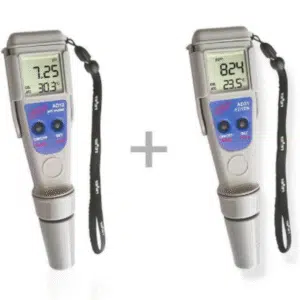 ADWA pH EC Ölçüm Seti – AD12 + AD31 Su Geçirmez Kalibrasyonlu Cihaz