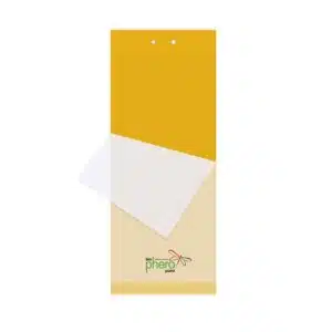 Sarı yapışkan kart tuzak 25x10 cm – seralar için haşere kontrolü