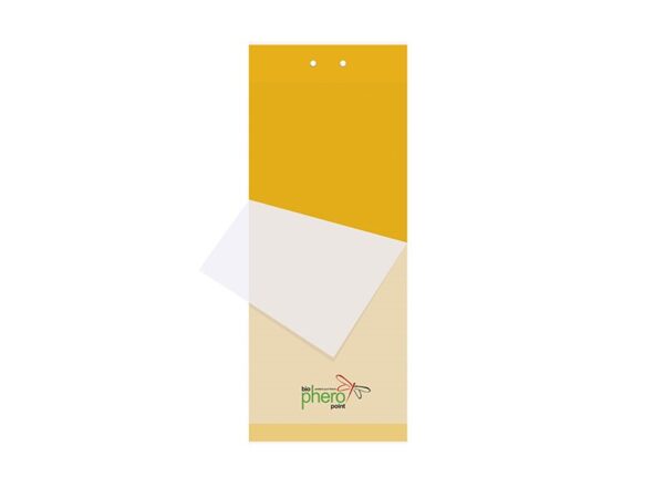 Sarı yapışkan kart tuzak 25x10 cm – seralar için haşere kontrolü