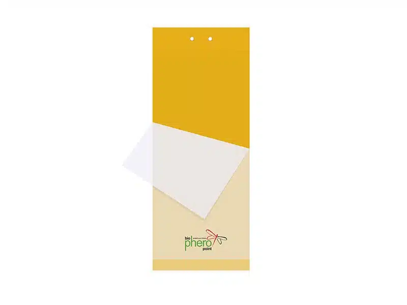 10’lu Yapışkan Kart Tuzak 25x10 cm (Sarı) – Seralar ve Tarım Alanları İçin Haşere Tuzağı 2 Sarı yapışkan kart tuzak 25x10 cm – seralar için haşere kontrolü