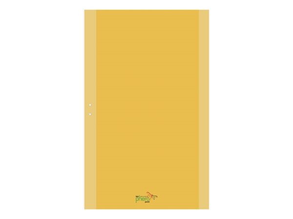 Yapışkan kart tuzak 25x40 cm sarı – seralar için haşere kontrol ürünü