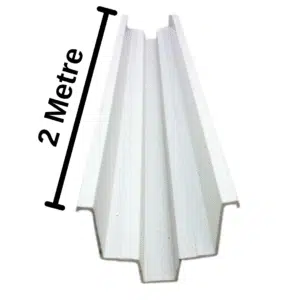 2m Çilek Kanalı (Çilek Oluğu) PVC Topraksız Tarım Kanalı