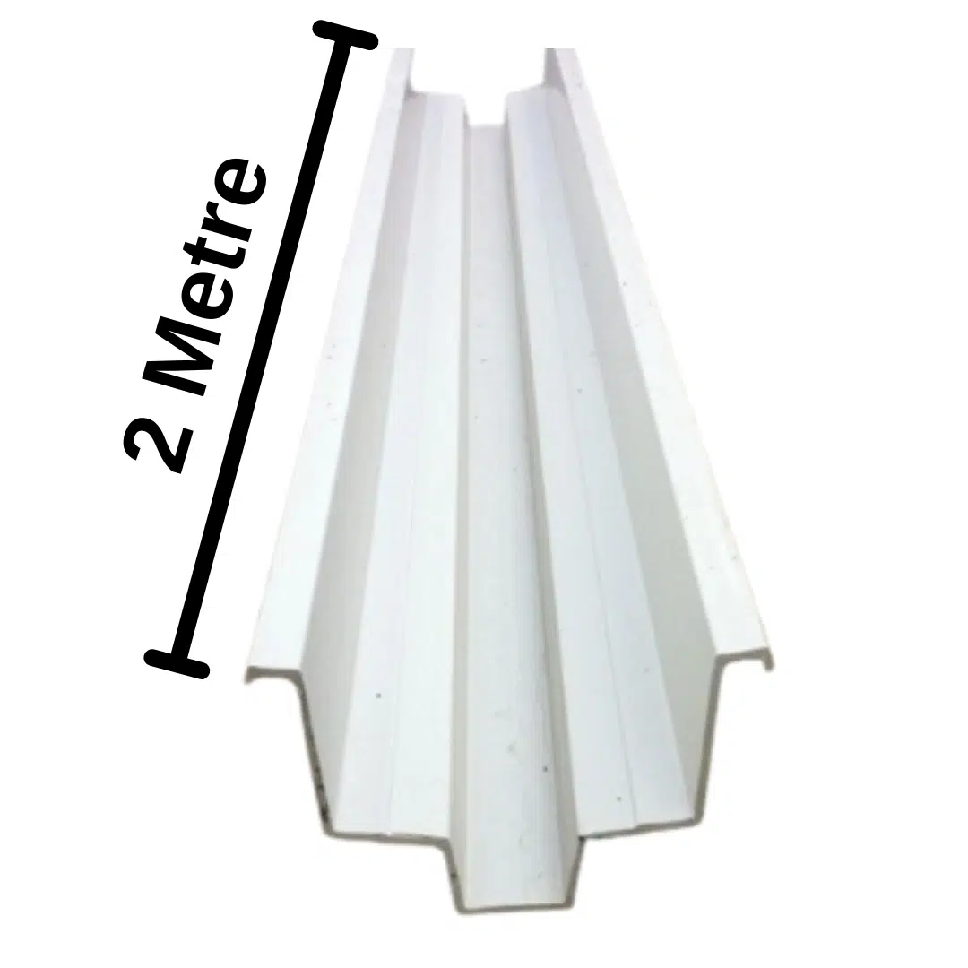 2m Çilek Kanalı (Çilek Oluğu) PVC Topraksız Tarım Kanalı