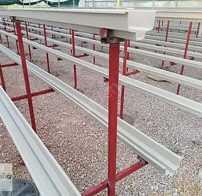 2m Çilek Kanalı (Çilek Oluğu) PVC Topraksız Tarım Kanalı