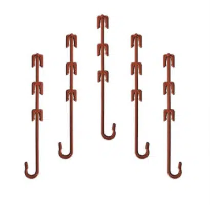 Salkım tutucu J baston domates salkım destek aparatı