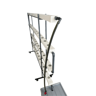 HydroRack 52 Topraksız Tarım Seti 4 Katlı NFT Balkon Sistemi
