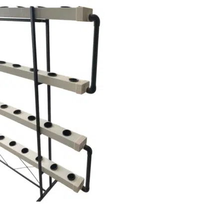 HydroRack 52 Topraksız Tarım Seti 4 Katlı NFT Balkon Sistemi