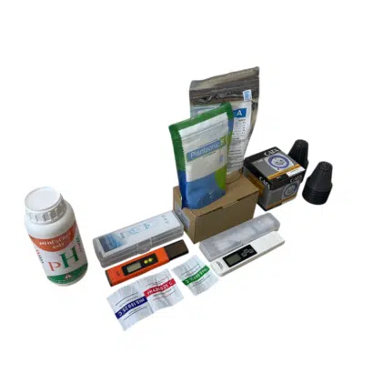 HydroRack 52 Topraksız Tarım Seti 4 Katlı NFT Balkon Sistemi