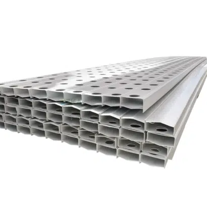 NFT kanal 1.5 metre 100x50 mm orijinal beyaz su yollu topraksız tarım kanalı