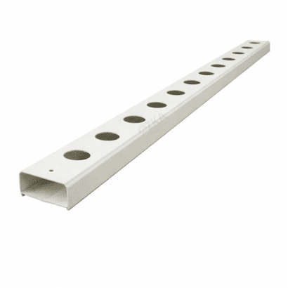 NFT kanal 1.5 metre 100x50 mm orijinal beyaz su yollu topraksız tarım kanalı