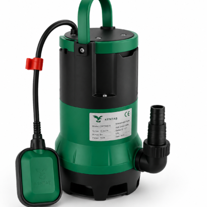 400W 0.5 HP Dalgıç Temiz Su Pompası Şamandıralı – 8.500 L/Saat Debi, 7 m Dalma Derinliği 5 Topraksız Tarım